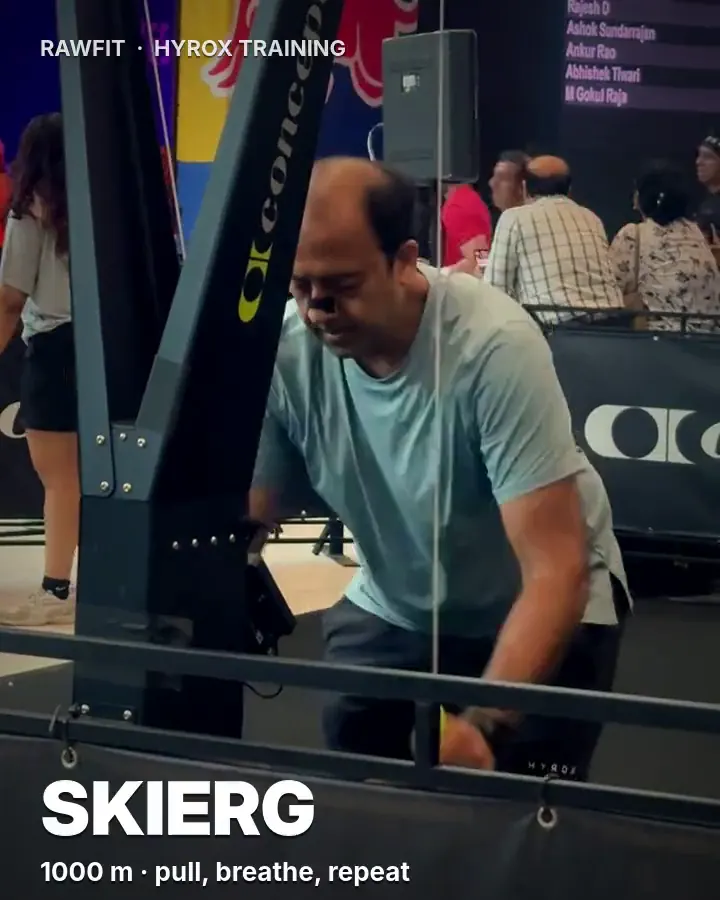 RawFit members training for HYROX